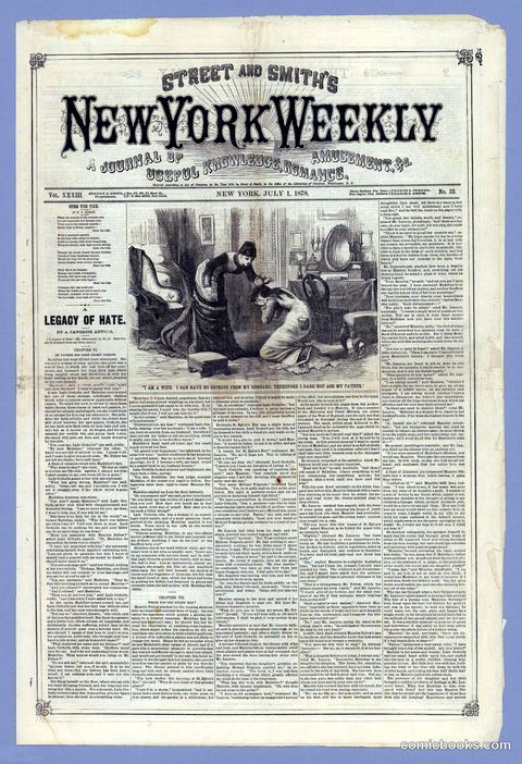 Street & Smith's New York Weekly, Vol. 33, No. 33