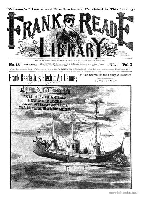 Frank Reade Library, No. 15
