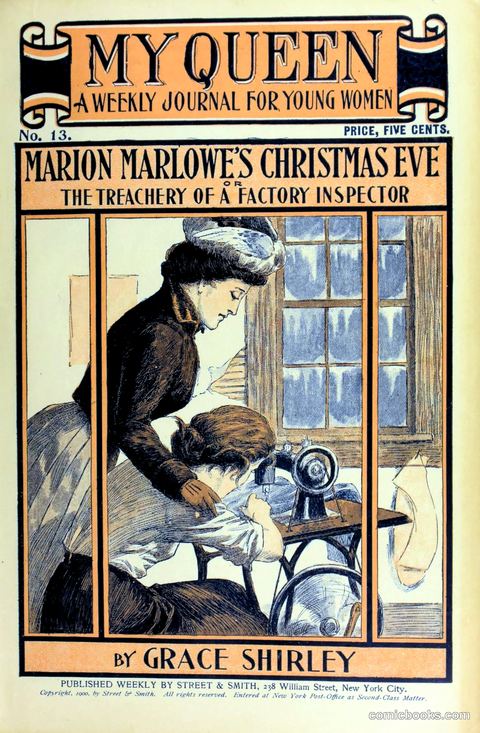Marion Marlowe's Christmas Eve, or, The Treachery of a Factory Inspector