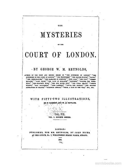 The Mysteries of the Court of London