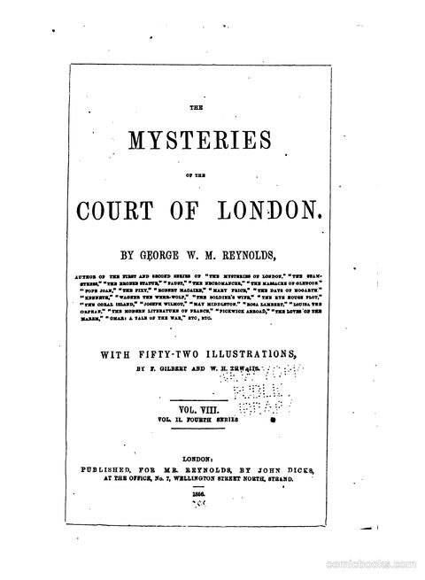 The Mysteries of the Court of London