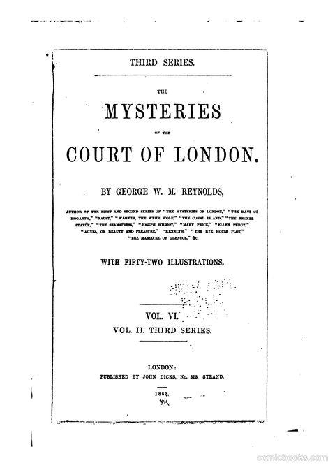 The Mysteries of the Court of London