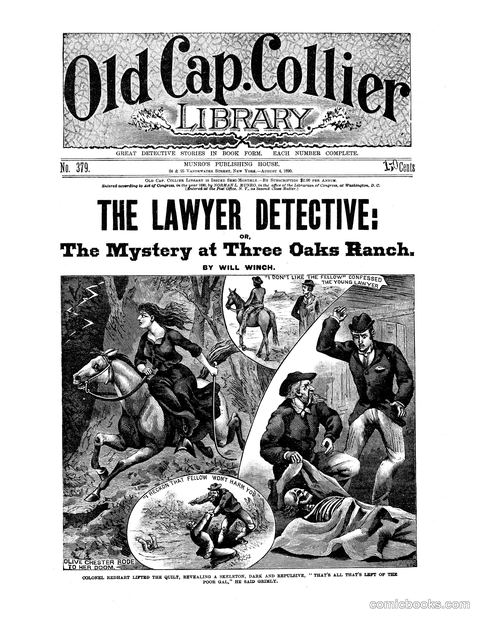 Old Cap. Collier Library No. 379: The Lawyer Detective