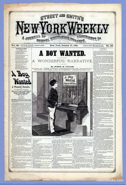 Street & Smith's New York Weekly