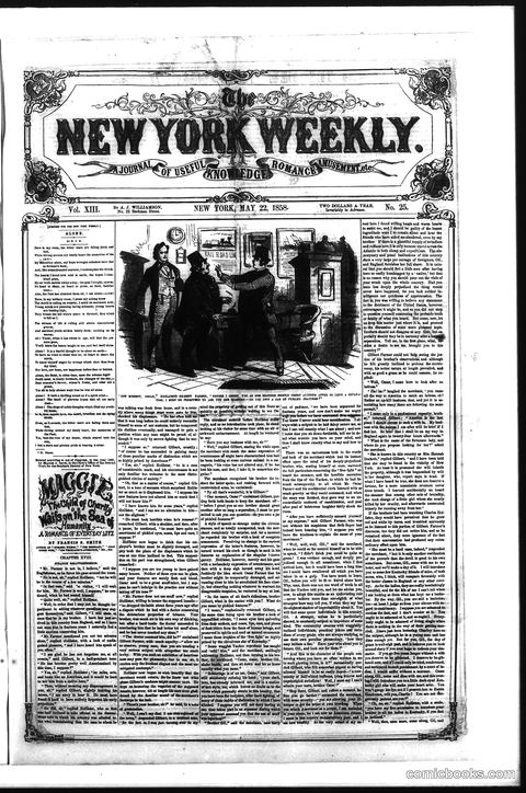 The New York Weekly (May 22, 1858)