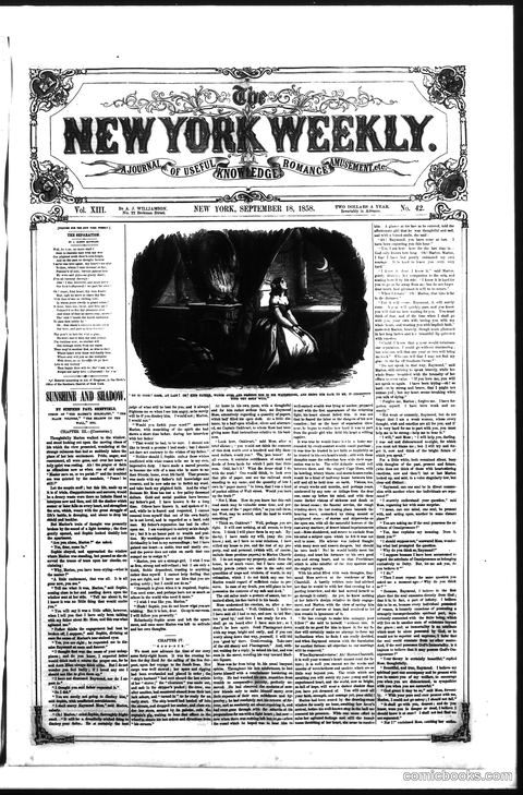 The New York Weekly, Vol. XIII, No. 42