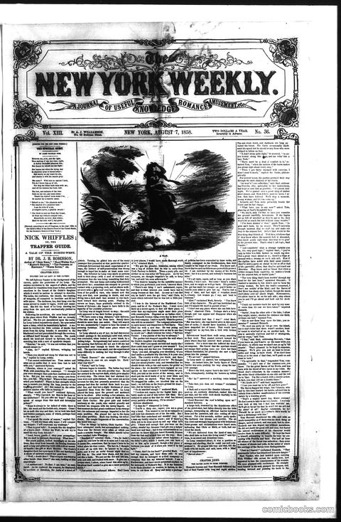 The New York Weekly, Vol. XIII, No. 36