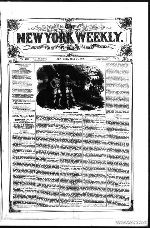 The New York Weekly, Vol. XIII, No. 34