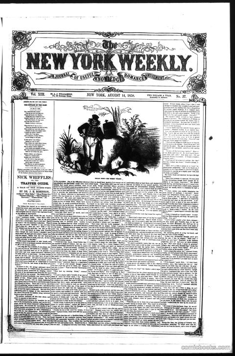 The New York Weekly, Vol. XIII, No. 37