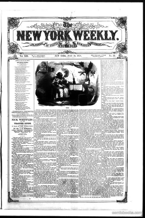 The New York Weekly (July 31, 1858)