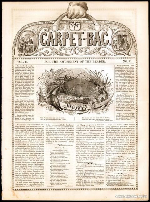 The Carpet-Bag, Vol. II, No. 10