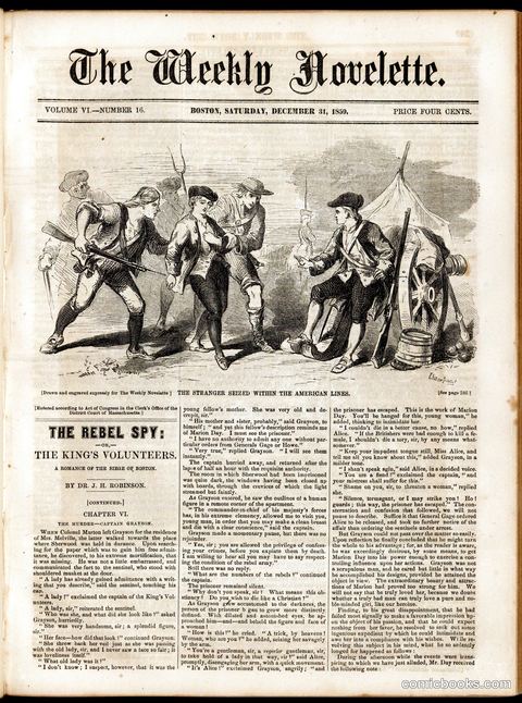 The Weekly Novelette: The Rebel Spy