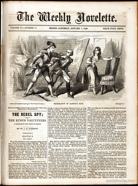The Weekly Novelette: The Rebel Spy