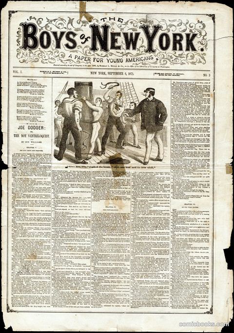 The Boys of New York: A Paper for Young Americans