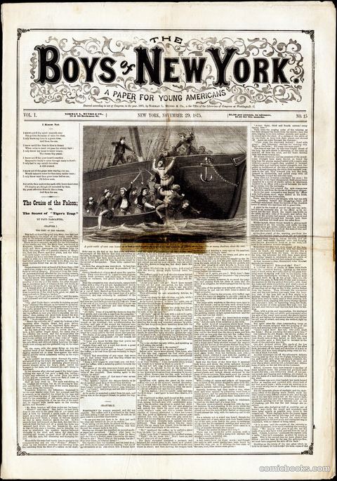 The Boys of New York: A Paper for Young Americans
