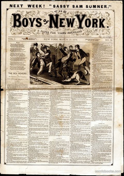The Boys of New York: A Paper for Young Americans
