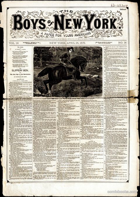 The Boys of New York, Vol. I, No. 36