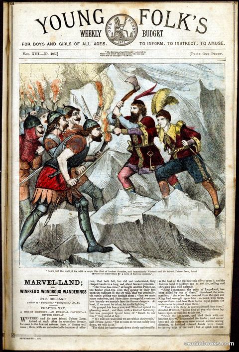 Young Folk's Weekly Budget: Winfred's Wondrous Wanderings
