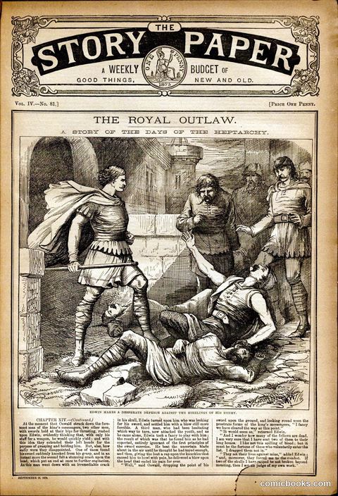 The Story Paper: 'The Royal Outlaw'