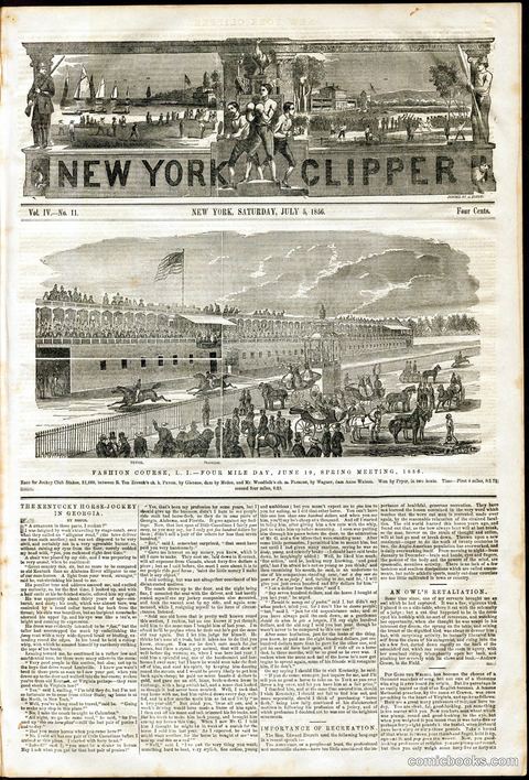 New York Clipper, Vol. IV, No. 11