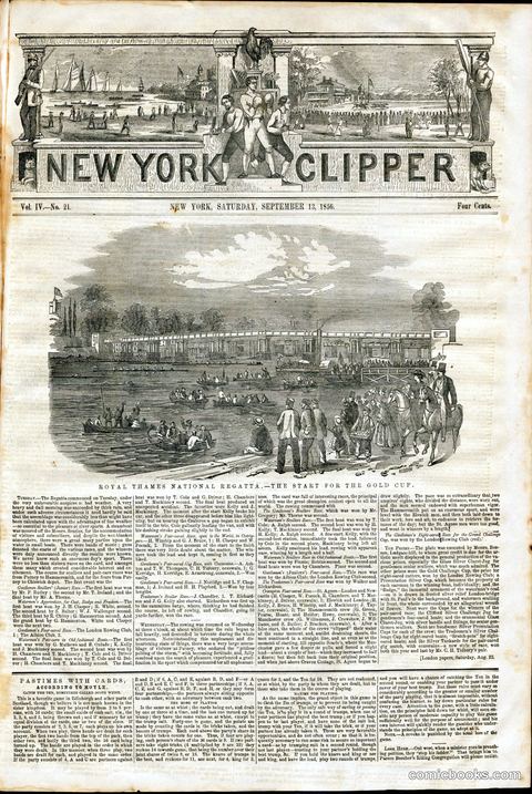 New York Clipper, Vol. IV, No. 21