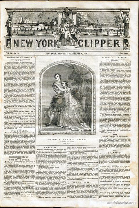 New York Clipper, Vol. IV, No. 20