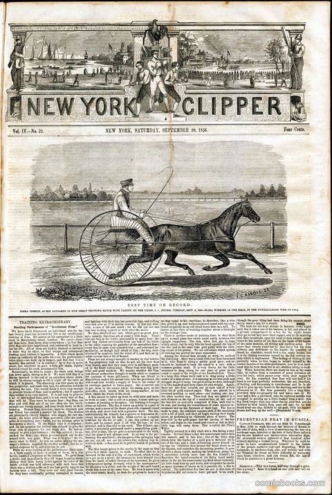 New York Clipper, Vol. IV, No. 22