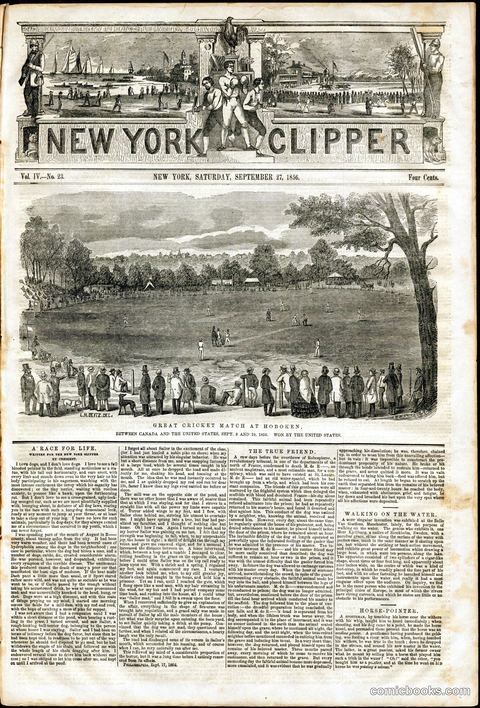 New York Clipper, Vol. IV, No. 23