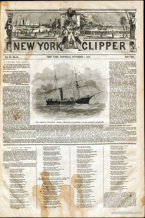 New York Clipper, Vol. IV, No. 28