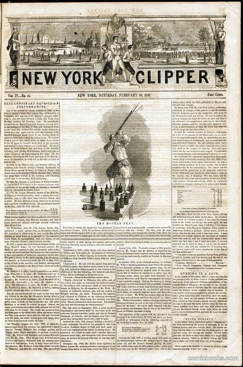 New York Clipper, Vol. IV, No. 45