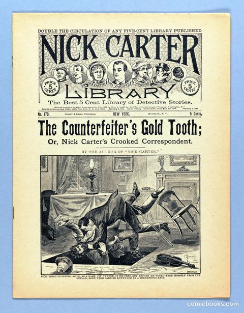 Nick Carter Library: The Counterfeiter's Gold Tooth