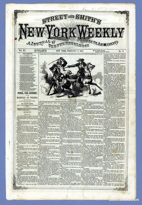 Street and Smith's New York Weekly