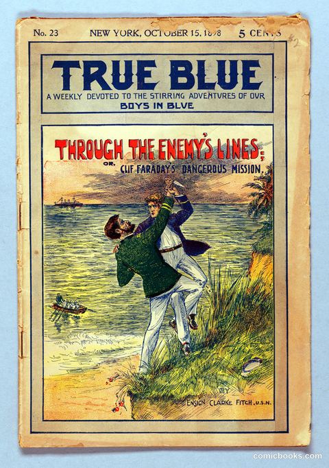Through the Enemy's Lines: Clif Faraday's Perilous Mission
