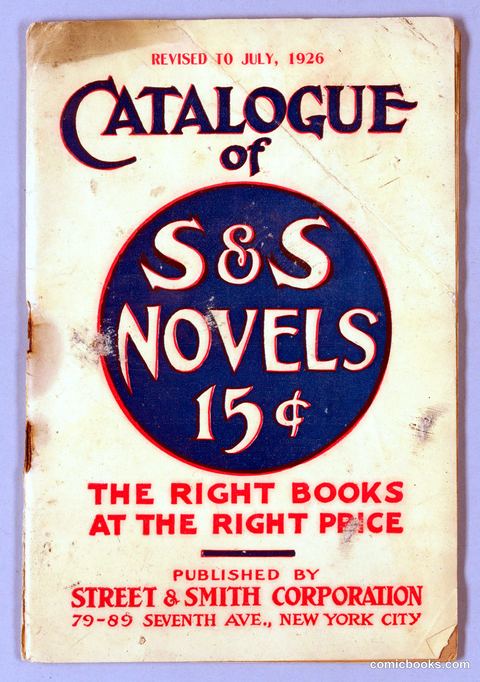 Catalogue of S&S Novels