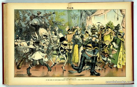 Puck's Notion of the Kind of Fancy-Dress Charity Ball That Would Be a Real, Solid Financial Success