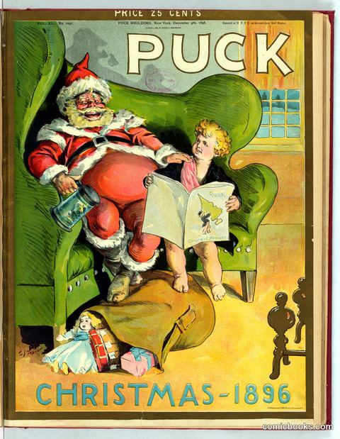 Puck Christmas 1896