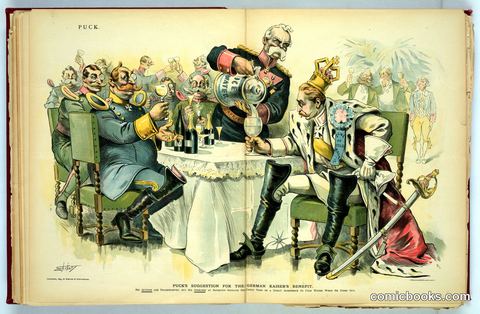 Puck's Suggestion for the German Kaiser's Benefit