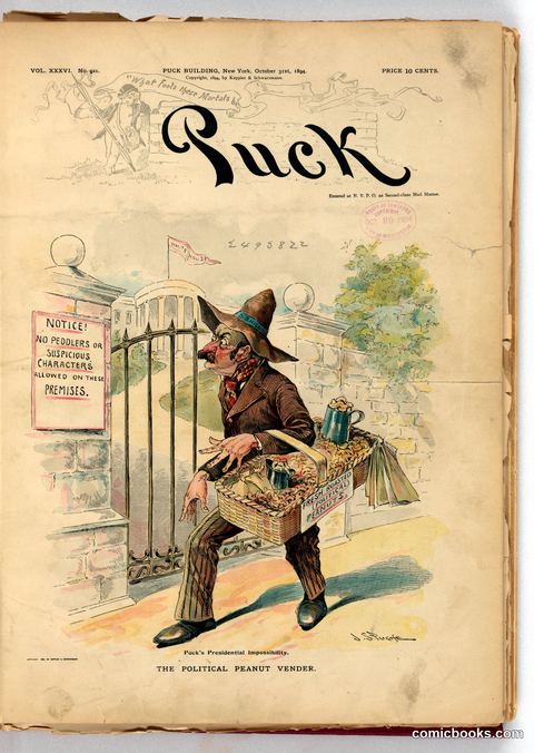 Puck's Presidential Impossibility: The Political Peanut Vender