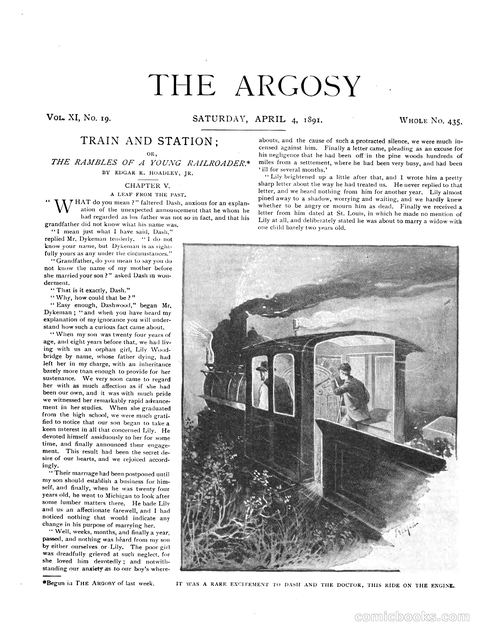 The Argosy, Vol. XI No. 19