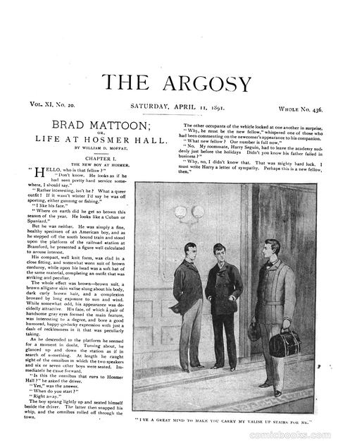 The Argosy, Vol. XI No. 20