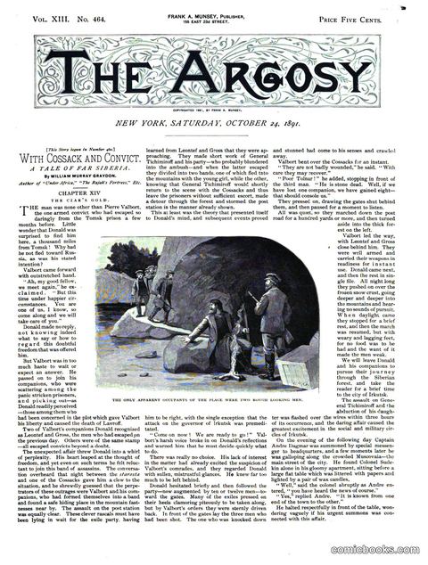 The Argosy, Vol. XIII No. 464