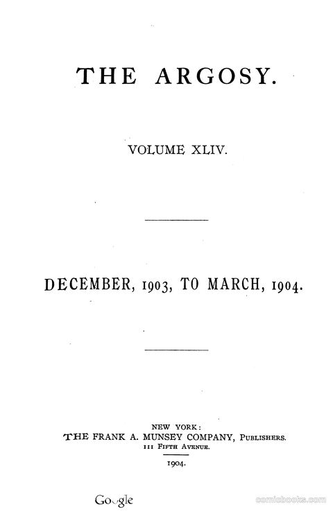 The Argosy, Volume XLIV