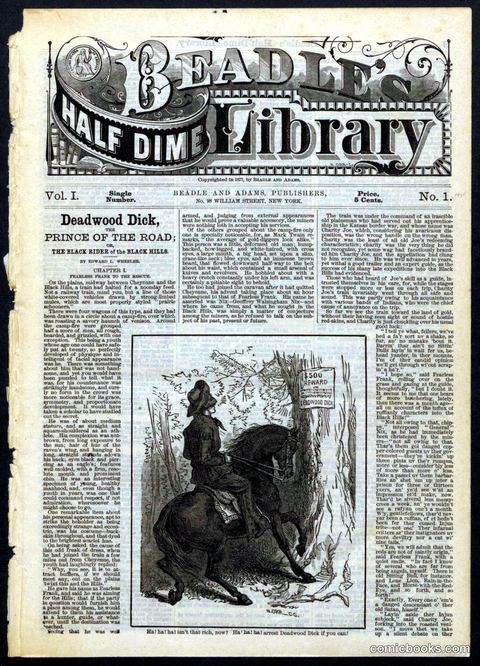 Beadle's Half Dime Library, No. 1
