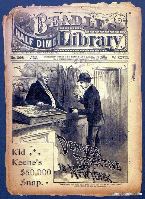 Beadle's Half Dime Library No. 1008