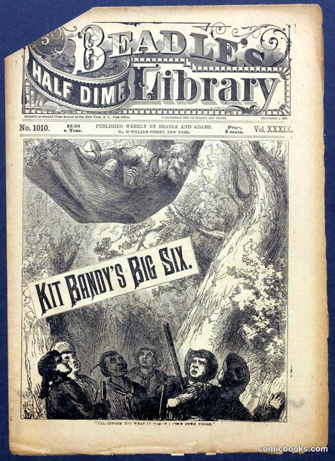 Beadle's Half Dime Library No. 1010