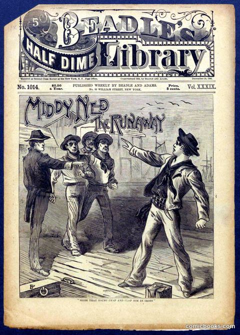 Beadle's Half Dime Library, No. 1014