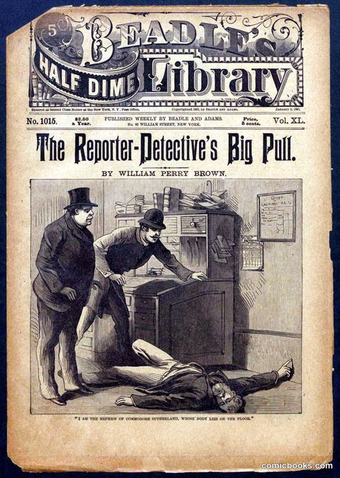 Beadle's Half Dime Library No. 1015