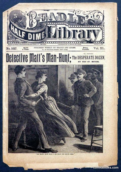Beadle's Half Dime Library No. 1017