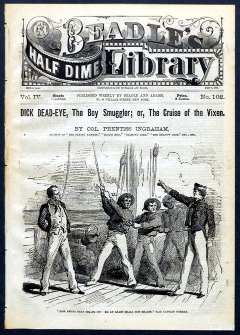 Beadle's Half Dime Library No. 102