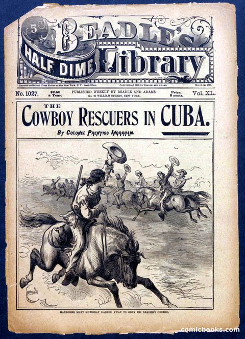 Beadle's Half Dime Library No. 1027
